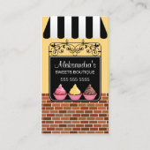 Cupcake Bakery Boutique Visitekaartje (Voorkant)