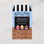 Cupcake Bakery Boutique Visitekaartje (Voorkant)