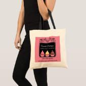 Cupcake Bakery Business Canvas tas (Voorkant (product))