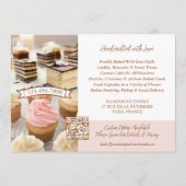 Cupcake Bakery Business Photo Thank You for Order  Bedankkaart (Achterkant)