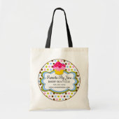 Cupcake Bakery Cloud - Gepersonaliseerd Tote Bag (Voorkant)