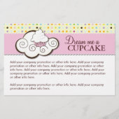 Cupcake Bakery Flyer (Voorkant)