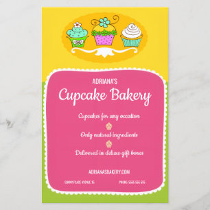 Cupcake Bakery Flyer
