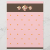 Cupcake Bakery Letterhead (Voorkant)