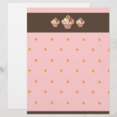 Cupcake Bakery Letterhead (Voorkant / Achterkant)