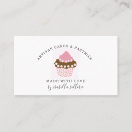 Cupcake Bakery Pastry Chef Visitekaartje