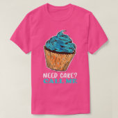 Cupcake Baking Baker Pastry Chef T-shirt (Design voorkant)