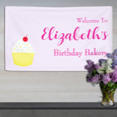 Cupcake Baking Birthday Spandoek