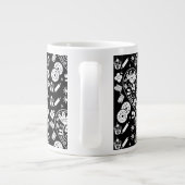 Cupcake bakken Folk Art Grote Koffiekop (Achterkant)