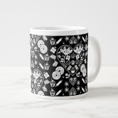Cupcake bakken Folk Art Grote Koffiekop (Voorkant rechts)