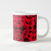 Cupcake bakken Folk Art Grote Koffiekop (Rechts)