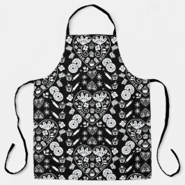 Cupcake bakken Folk Art Schort