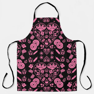 Cupcake bakken Folk Art Schort