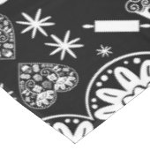 Cupcake bakken Folk Art Tafelkleed (Gekanteld)