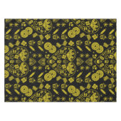 Cupcake bakken Folk Art Tafelkleed (Voorkant (Horizontaal))