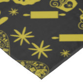 Cupcake bakken Folk Art Tafelkleed (Gekanteld)