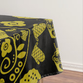 Cupcake bakken Folk Art Tafelkleed (Voorbeeld)