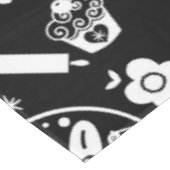 Cupcake bakken Folk Art Tafelkleed (Gekanteld)