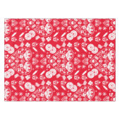 Cupcake bakken Folk Art Tafelkleed (Voorkant (Horizontaal))