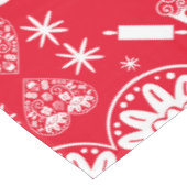 Cupcake bakken Folk Art Tafelkleed (Gekanteld)