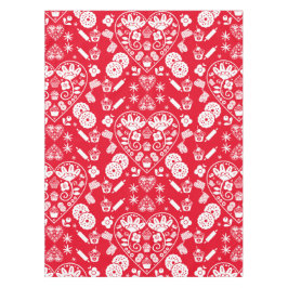 Cupcake bakken Folk Art Tafelkleed