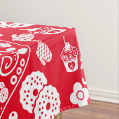 Cupcake bakken Folk Art Tafelkleed (Voorbeeld)