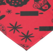 Cupcake bakken Folk Art Tafelkleed (Gekanteld)