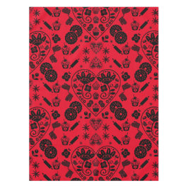 Cupcake bakken Folk Art Tafelkleed