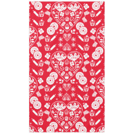 Cupcake bakken Folk Art Tafelkleed