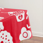 Cupcake bakken Folk Art Tafelkleed (Voorbeeld)