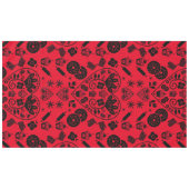 Cupcake bakken Folk Art Tafelkleed (Voorkant (Horizontaal))