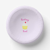 Cupcake Bakken Frosting Kom Verjaardag (Voorkant)