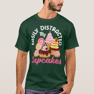 Cupcake bakken, gemakkelijk verstoord door cupcake t-shirt