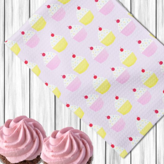 Cupcake Bakken Theedoek