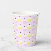 Cupcake Bakken Verjaardag Papieren Bekers (Voorkant)
