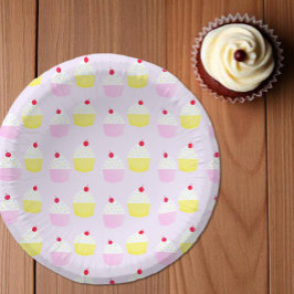 Cupcake Bakken Verjaardag Papieren Kommen
