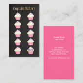 Cupcake Bakker Bakkerij Klantentrouw Punch Klantenkaartje (Voorkant / Achterkant)