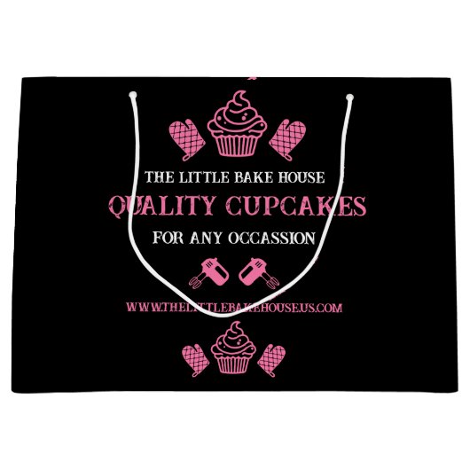 Cupcake Bakker Groot Cadeauzakje (Voorkant)