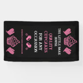 Cupcake Bakker Spandoek (Horizontaal)