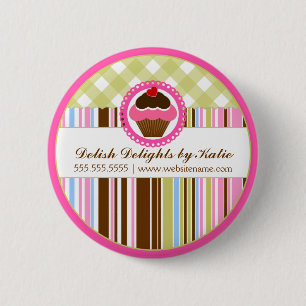 Cupcake bakkerij - Aangepaste Button