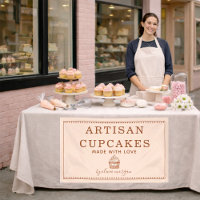 Cupcake Bakkerij Bakgerei Zakelijke Banner