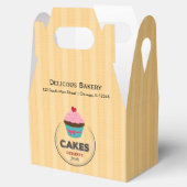 Cupcake bakkerij bedankdoosjes (Geopend)