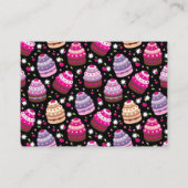 Cupcake / bakkerij bedrijf / behuizing Kaart (Achterkant)