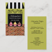Cupcake Bakkerij Boutique Visitekaartjes (Voorkant / Achterkant)