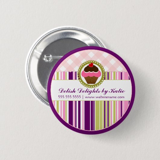 Cupcake bakkerij Button (Voorkant /achterkant)
