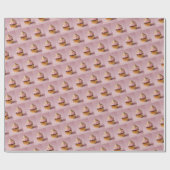 Cupcake bakkerij cadeaupapier (Vlak)