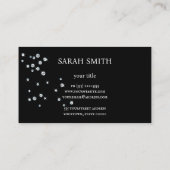 Cupcake bakkerij chef, schattig visitekaartje (Achterkant)