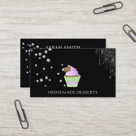 Cupcake bakkerij chef, schattig visitekaartje