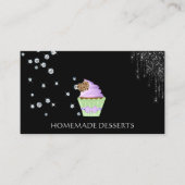 Cupcake bakkerij chef, schattig visitekaartje (Voorkant)