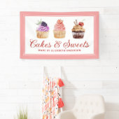 Cupcake Bakkerij gebak Chef Catering Banner (Insitu)
